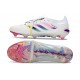 adidas Predator 26 Elite Tongue FG Boots White Pink