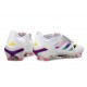 adidas Predator 26 Elite Tongue FG Boots White Pink