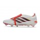 adidas Predator 26 Elite Tongue FG Boots White Red Black