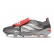 adidas Predator 26 Elite Tongue FG Boots Iron Met. Ftwr White Lucid Red