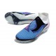 Nike Phantom 6 High Elite FG Cleat Racer Blue Pink Blast White