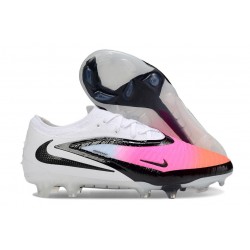 Nike Phantom 6 Low Elite FG Football Boot Pink White Black