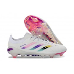adidas Predator 26 L Elite FG Soccer Boots White Pink