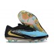Nike Phantom 6 Low Elite FG Football Boot Blue Black Gold