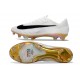 Cheap Nike Zoom Mercurial Vapor 17 Elite FG White Black Golden