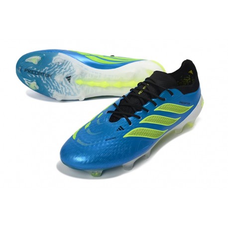 adidas Predator 26 L Elite FG Soccer Boots Electric Blue Volt