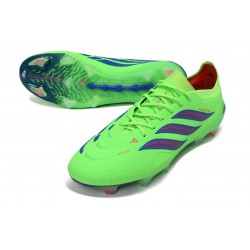 adidas Predator 26 L Elite FG Soccer Boots Green Blue