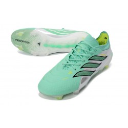 adidas Predator 26 L Elite FG Soccer Boots Green Silver
