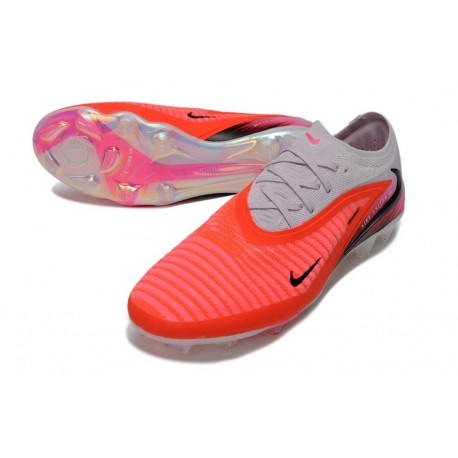 Nike Phantom 6 Low Elite FG Football Boot Crimson White Black