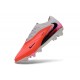 Nike Phantom 6 Low Elite FG Football Boot Crimson White Black