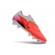 Nike Phantom 6 Low Elite FG Football Boot Crimson White Black