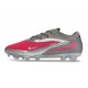 Nike Phantom 6 Low Elite FG Football Boot Red Silver Gray