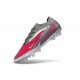 Nike Phantom 6 Low Elite FG Football Boot Red Silver Gray