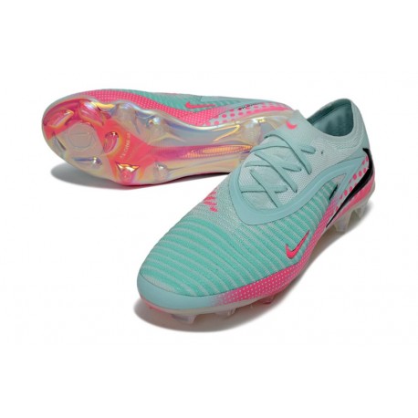 Nike Phantom 6 Low Elite FG Football Boot Pistachio Frost Pink Black