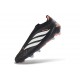 adidas Predator 26 Laceless Elite FG Firm Ground Shoes Black White