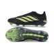adidas Predator 26 Laceless Elite FG Firm Ground Shoes Black Green