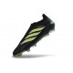 adidas Predator 26 Laceless Elite FG Firm Ground Shoes Black Green