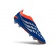 adidas Predator 26 Laceless Elite FG Firm Ground Shoes Blue Yellow Orange