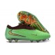Nike Phantom 6 Low Elite FG Football Boot Green Gold
