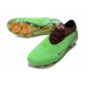 Nike Phantom 6 Low Elite FG Football Boot Green Gold