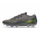 Nike Phantom 6 Low Elite FG Football Boot Grey Green