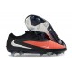 Nike Phantom 6 Low Elite FG Football Boot Black Red