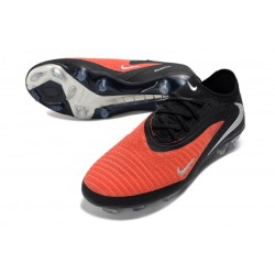 Nike Phantom 6 Low Elite FG Football Boot Black Red