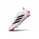 adidas Predator 26 Laceless Elite FG Firm Ground Shoes White Black Red