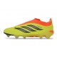 adidas Predator 26 Laceless Elite FG Firm Ground Shoes Yellow Orange Black