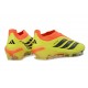adidas Predator 26 Laceless Elite FG Firm Ground Shoes Yellow Orange Black
