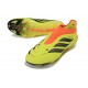 adidas Predator 26 Laceless Elite FG Firm Ground Shoes Yellow Orange Black