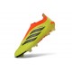 adidas Predator 26 Laceless Elite FG Firm Ground Shoes Yellow Orange Black
