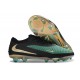 Nike Phantom 6 Low Elite FG Football Boot Green Black Golden