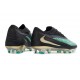 Nike Phantom 6 Low Elite FG Football Boot Green Black Golden