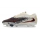 Nike Phantom 6 Low Elite FG Football Boot Cream Red Leopard Print