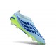 adidas Predator 26 Laceless Elite FG Crystal Sky Ray Blue Team Solar Yellow
