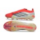 adidas Predator 26 Laceless Elite FG Lucid Red Core Black Ftwr White