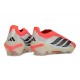 adidas Predator 26 Laceless Elite FG Lucid Red Core Black Ftwr White