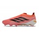 adidas Predator 26 Laceless Elite FG Firm Ground Shoes Pink Black