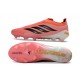 adidas Predator 26 Laceless Elite FG Firm Ground Shoes Pink Black