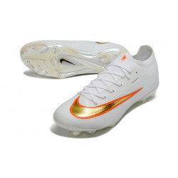 New Nike Mercurial Vapor 17 Elite FG Cleats White Gold