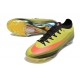 New Nike Mercurial Vapor 17 Elite FG Cleats Yellow Black Crimson