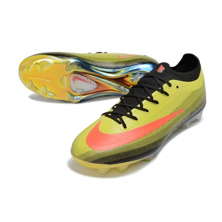 New Nike Mercurial Vapor 17 Elite FG Cleats Yellow Black Crimson