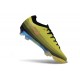 New Nike Mercurial Vapor 17 Elite FG Cleats Yellow Black Crimson