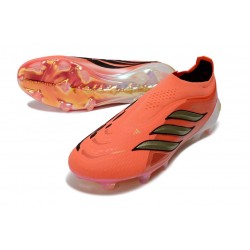 adidas Predator 26 LL Elite FG Solar Turbo Thermal Chrome Core Black