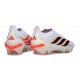 adidas Predator 26 LL Elite FG Soccer Boots White Crimson Black