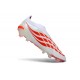 adidas Predator 26 LL Elite FG Soccer Boots White Crimson Black