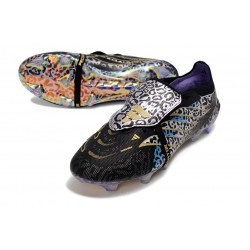 adidas Predator Elite FT FG Soccer Cleats Kaka Core Black Gold Met.