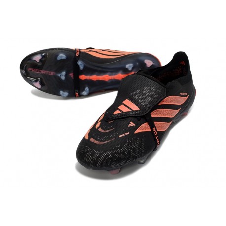 adidas Predator Elite FT FG Soccer Cleats Black Orange