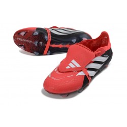 adidas Predator Elite FT FG Soccer Cleats Red White Black